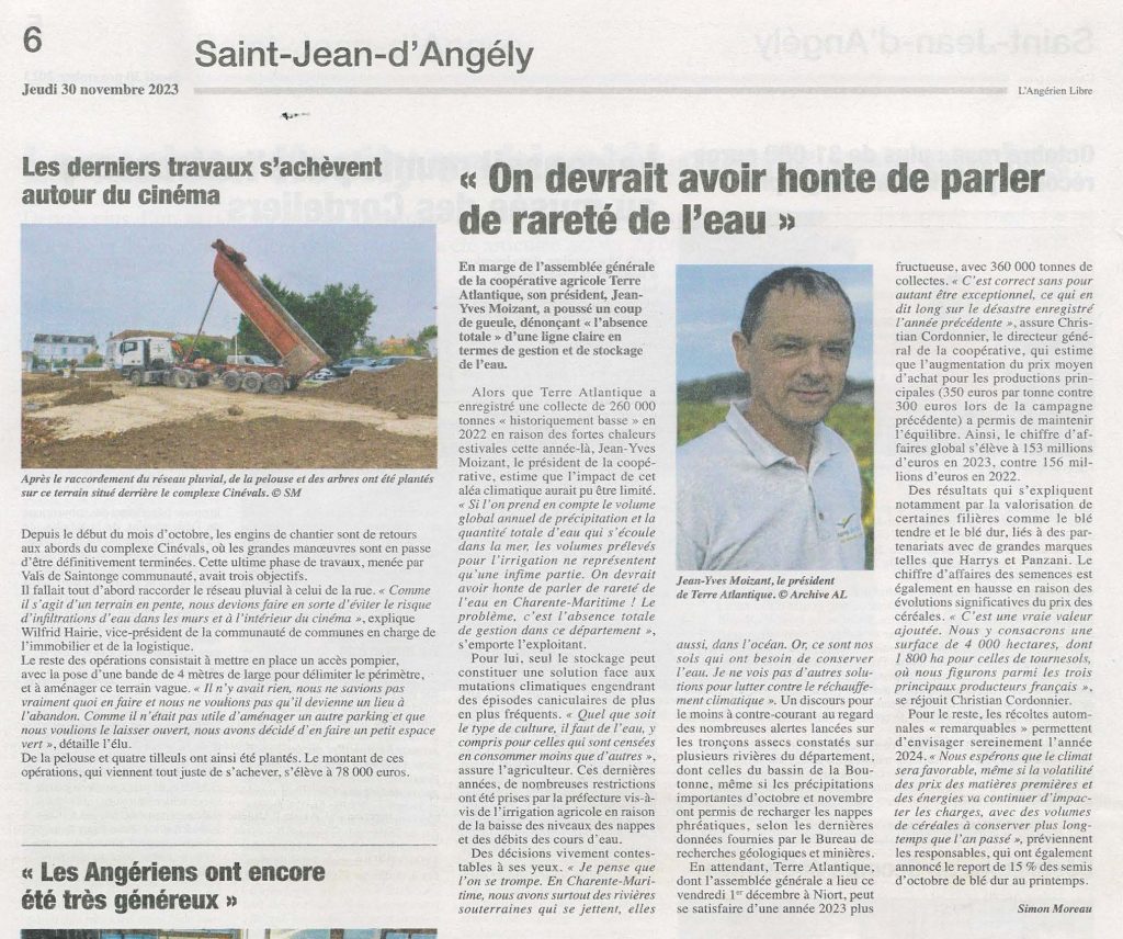 L’Angérien 30 nov. 2023